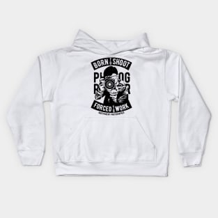 Born To Shoot Kids Hoodie